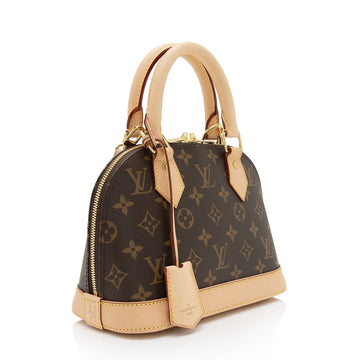 Louis Vuitton Monogram Canvas Alma BB Satchel