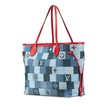 Louis Vuitton Monogram Denim Patchwork Neverfull MM