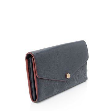 Louis Vuitton Monogram Empreinte Sarah Wallet