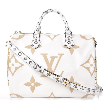 LOUIS VUITTON GIANT MONOGRAM SPEEDY BANDOULIERE 30