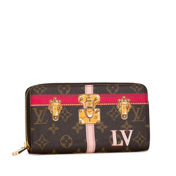 Louis Vuitton Monogram Summer Trunks Zippy Long Wallet