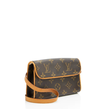 Louis Vuitton Vintage Monogram Canvas Florentine Pochette Belt Bag