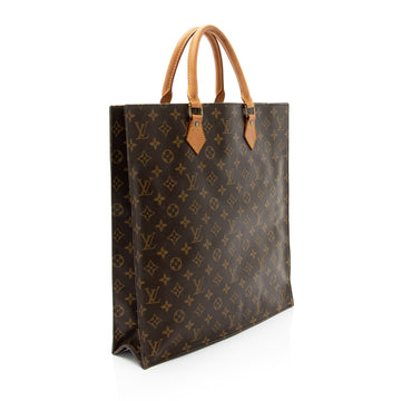 Louis Vuitton Vintage Monogram Canvas Sac Plat Tote