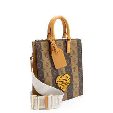 Louis Vuitton x NIGO Reverse Monogram Stripes Sac Plat Tote