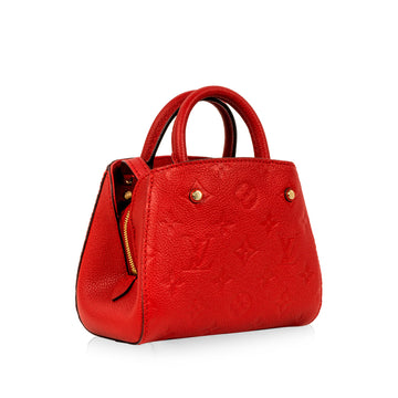 Louis Vuitton Nano Montaigne - Red