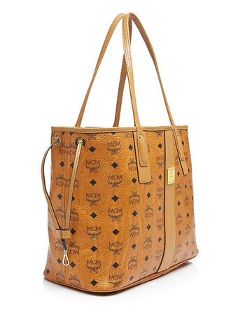 MCM LIZ REVERSIBLE LARGE VISETOS TOTE BAG