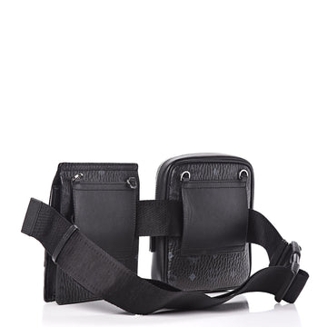 MCM Visetos Modular Stark Belt Bag Black
