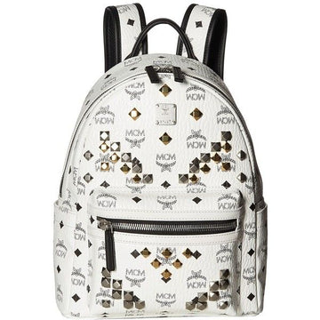 MCM Small BackPack Stark White