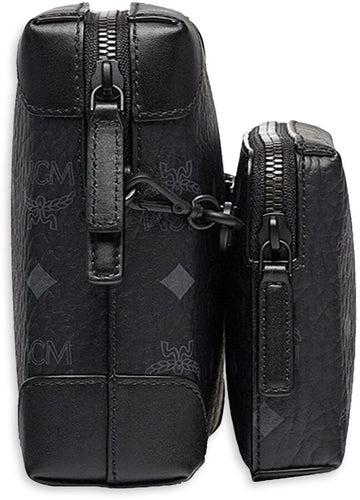 MCM Berlin Visetos Coated Canvas Crossbody Bag