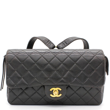 Chanel Black lambskin Vintage Backpack