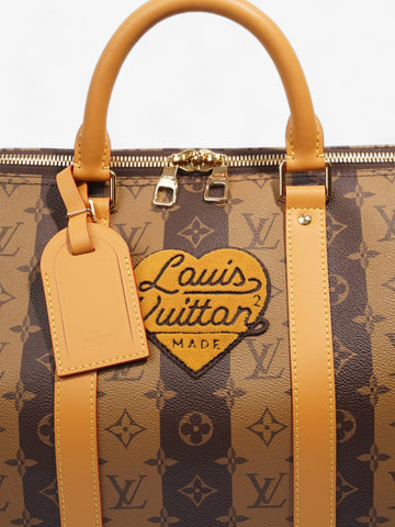 Louis Vuitton x Nigo Keepall Bandouliere Reverse Monogram Canvas 50