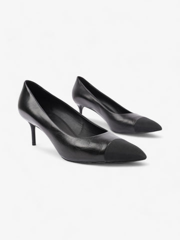 Chanel Pointed Heel 65mm Black Leather EU 41 UK 8