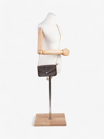 Louis Vuitton Pochette Felicie Monogram Coated Canvas