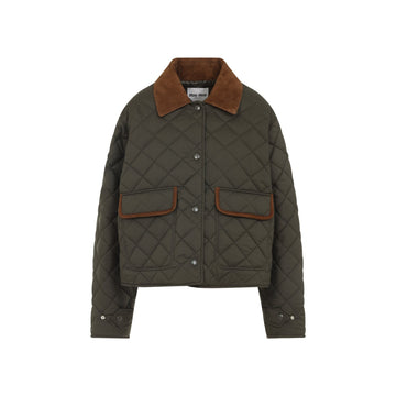 MIU MIU Recycled Polyester Jacket for Women - FW25 Collection
