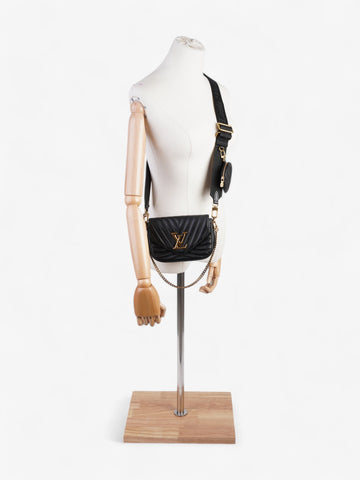 Louis Vuitton New Wave Multi-Pochette Black Leather