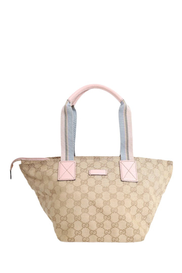 Gucci Beige CS Canvas Mini Tote