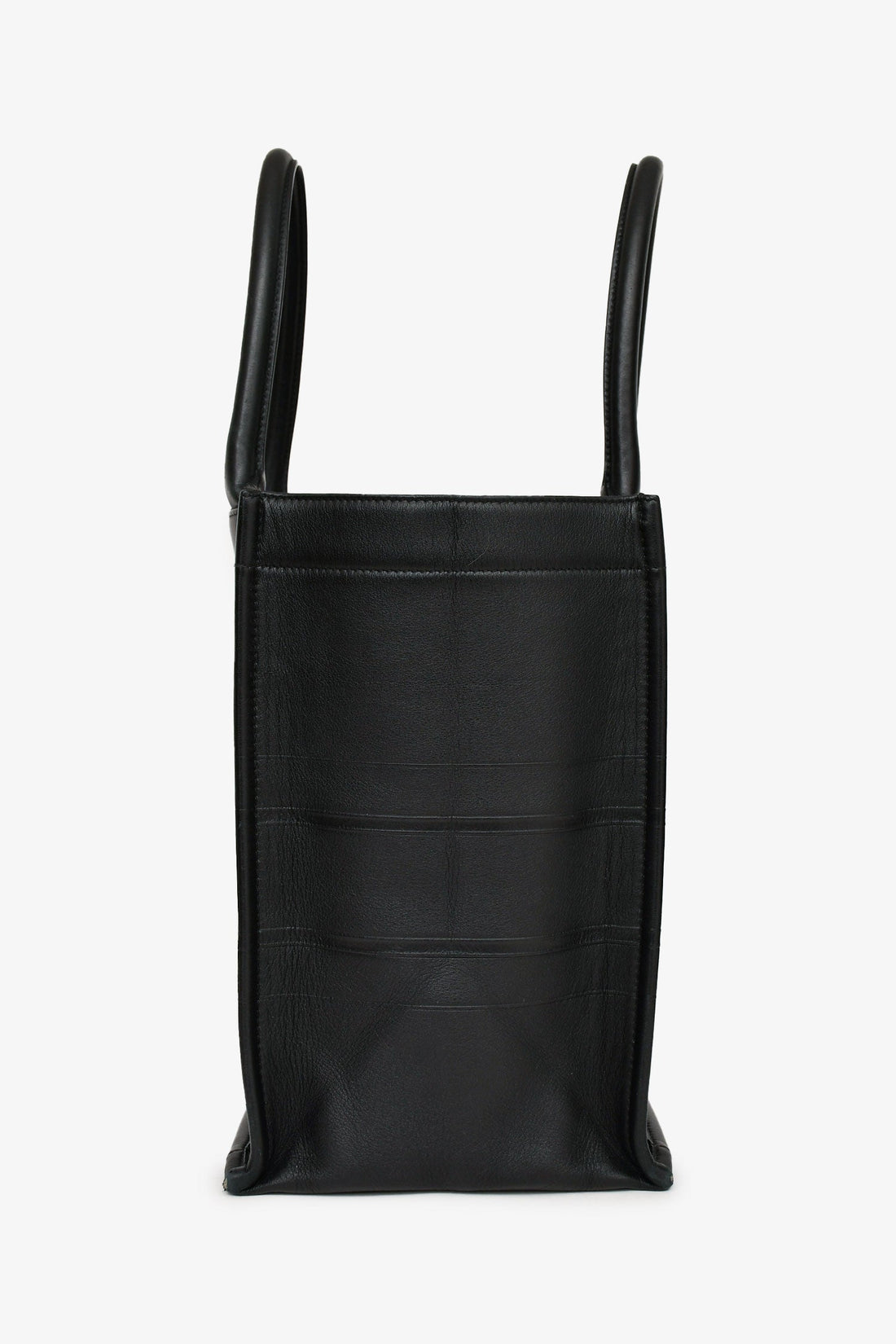 Christian Dior 2019 Black Leather Medium Book Tote (As Is)
