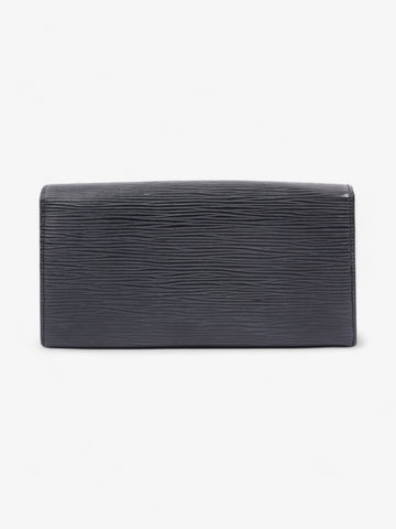 Louis Vuitton Porte Tresor International Wallet Black Epi Leather