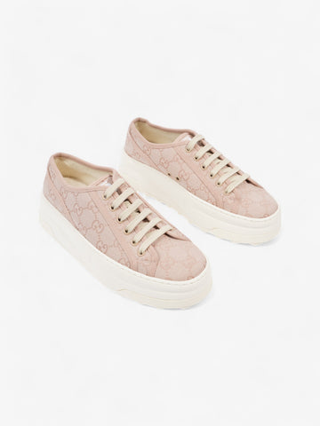 Gucci EC Tennis 1977 Sneakers Pink Canvas EU 39 UK 6