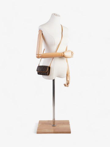 Louis Vuitton Pochette Twin Monogram Coated Canvas PM