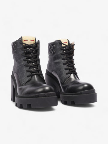 Gucci EC Bootie Black Leather EU 39 UK 6