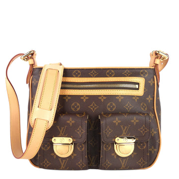 Louis Vuitto Hudson GM Monogram Canvas Bag