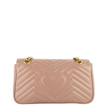 Gucci EC Marmont Small Leather Flap Bag