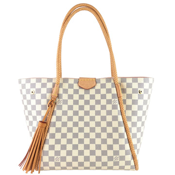 Louis Vuitto Propriano Damier Azur Canvas Tote Bag