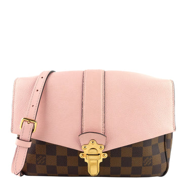 Louis Vuitto Clapton PM Damier Ebene Canvas Bag