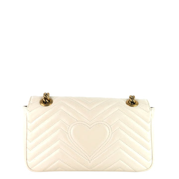 Gucci EC Marmont Small Leather Flap Bag