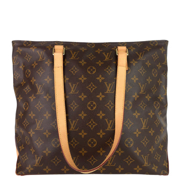 Louis Vuitto Cabas Mezzo Monogram Canvas Tote Bag