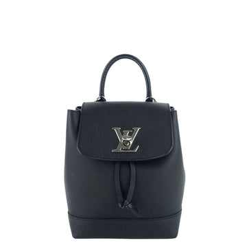 Louis Vuitto LockMe Mini Calfskin Leather Backpack Bag
