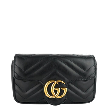Gucci Marmont Super Mini Calfskin Leather Bag