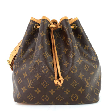 Louis Vuitto Petit Noe Monogram Canvas Bag