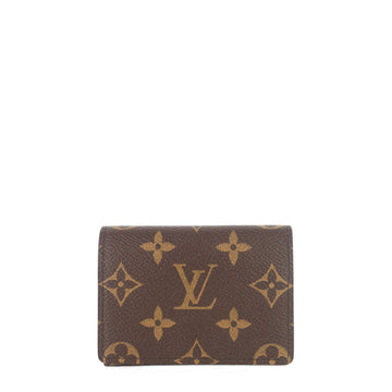 Louis Vuitto Envelope Business Monogram Canvas Card Holder