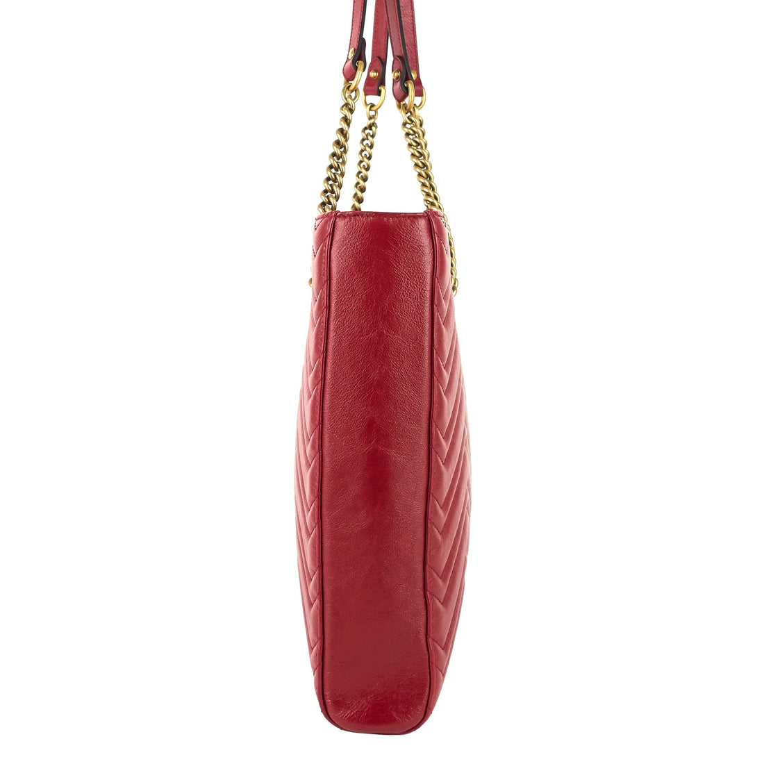 Gucci EC Marmont Medium Matelassé Leather Tote Bag