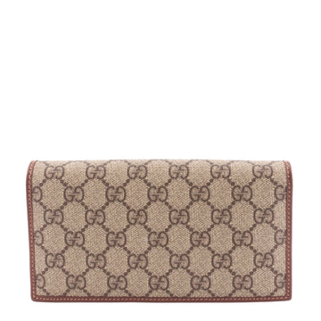 Gucci Horsebit 1955 EC Supreme Canvas Wallet on Chain Bag