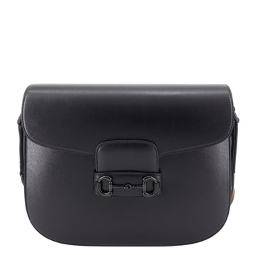 Gucci Horsebit 1955 Large Monochrome Azalea Leather Bag
