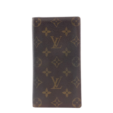 Louis Vuitto Monogram Canvas Long Slim Wallet