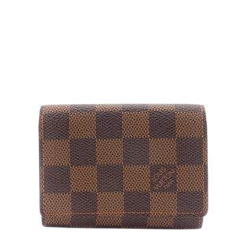 Louis Vuitto Damier Ebene Canvas Card Holder