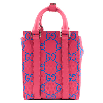 Gucci EC Tennis Perforated Calfskin Mini Tote Bag