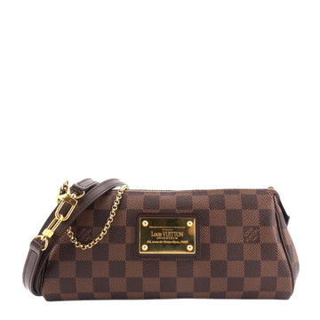 Louis Vuitto Eva Damier Ebene Crossbody Bag