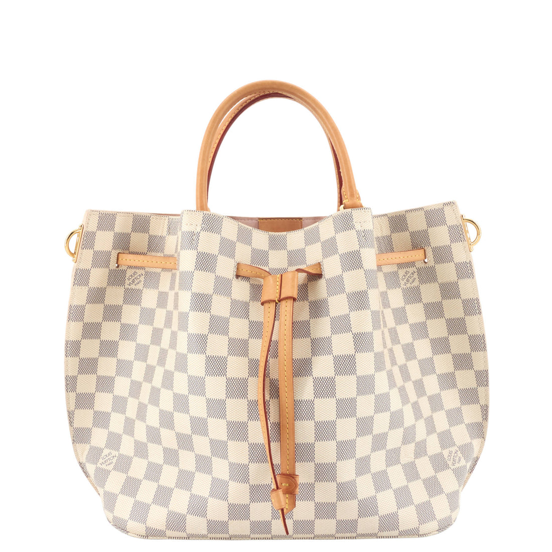 Louis Vuitto Girolata Damier Azur Canvas Tote Bag