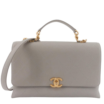 Chanel Chic Affinity Medium Caviar Leather Flap Bag
