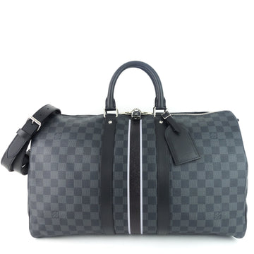 Louis Vuitto Keepall 45 Bandoulière My LV Heritage Damier Graphite Bag