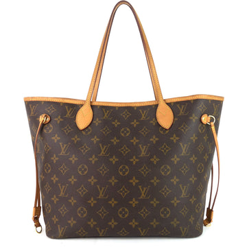 Louis Vuitto Neverfull MM Monogram Canvas Tote Bag