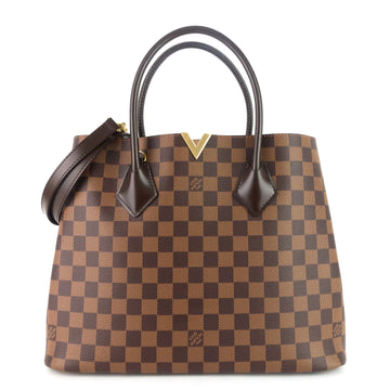 Louis Vuitto Kensington Damier Ebene Canvas Tote Bag