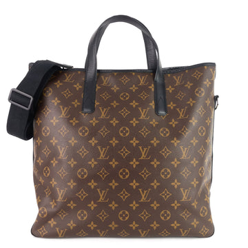 Louis Vuitto Davis Monogram Macassar Canvas Tote Bag