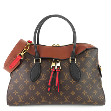 Louis Vuitto Tuileries Monogram Canvas Top Handle Tote Bag