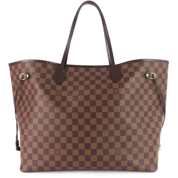 Louis Vuitto Neverfull GM Damier Ebene Canvas Tote Bag